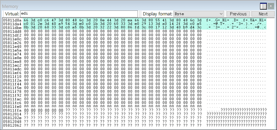 Buffer overflow step 2