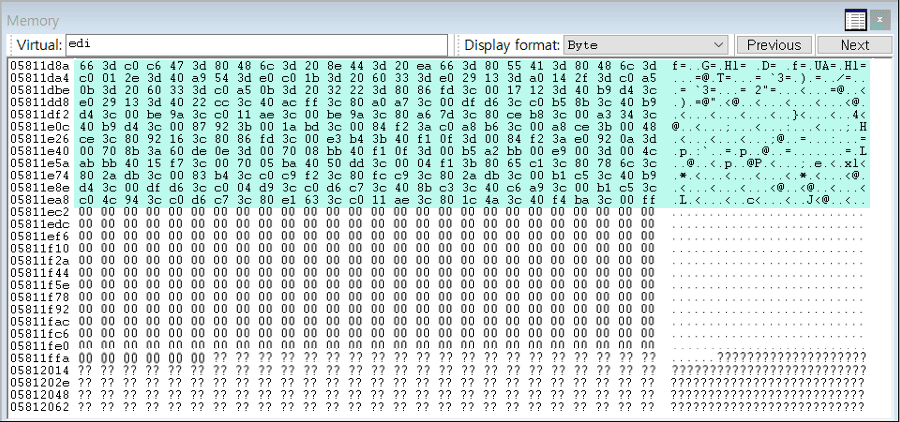 Buffer overflow step 5