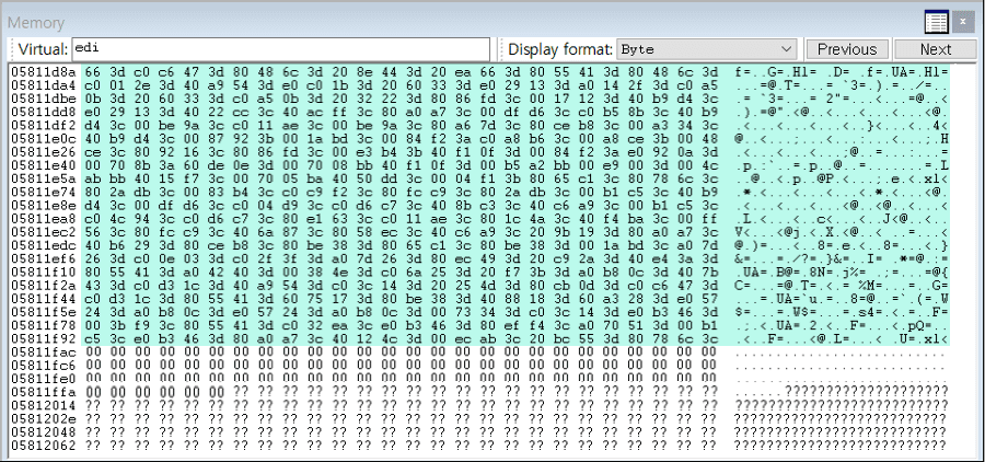 Buffer overflow step 8
