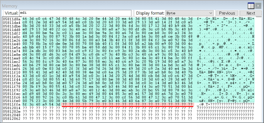 Buffer overflow step 10
