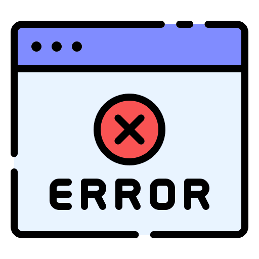 error pop-up image